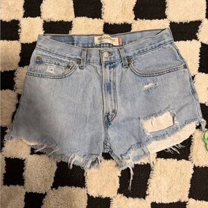 Women's Light Blue Denim Shorts size 32